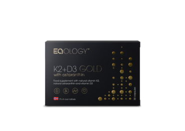 Eqology Vitamin K2 + D3 Gold